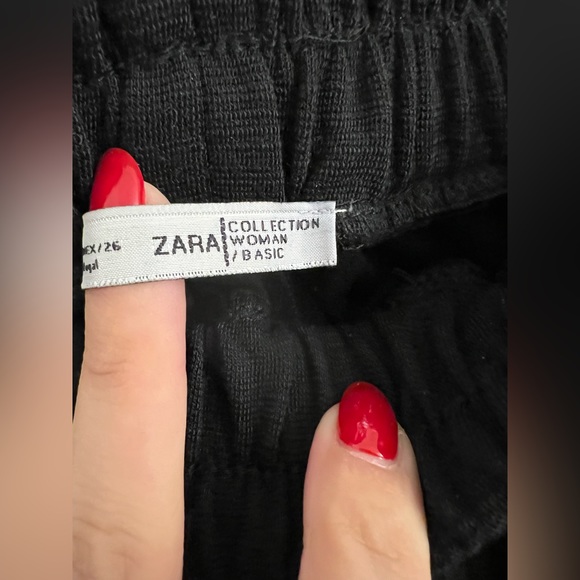 Zara black jogger pants - Picture 4 of 4